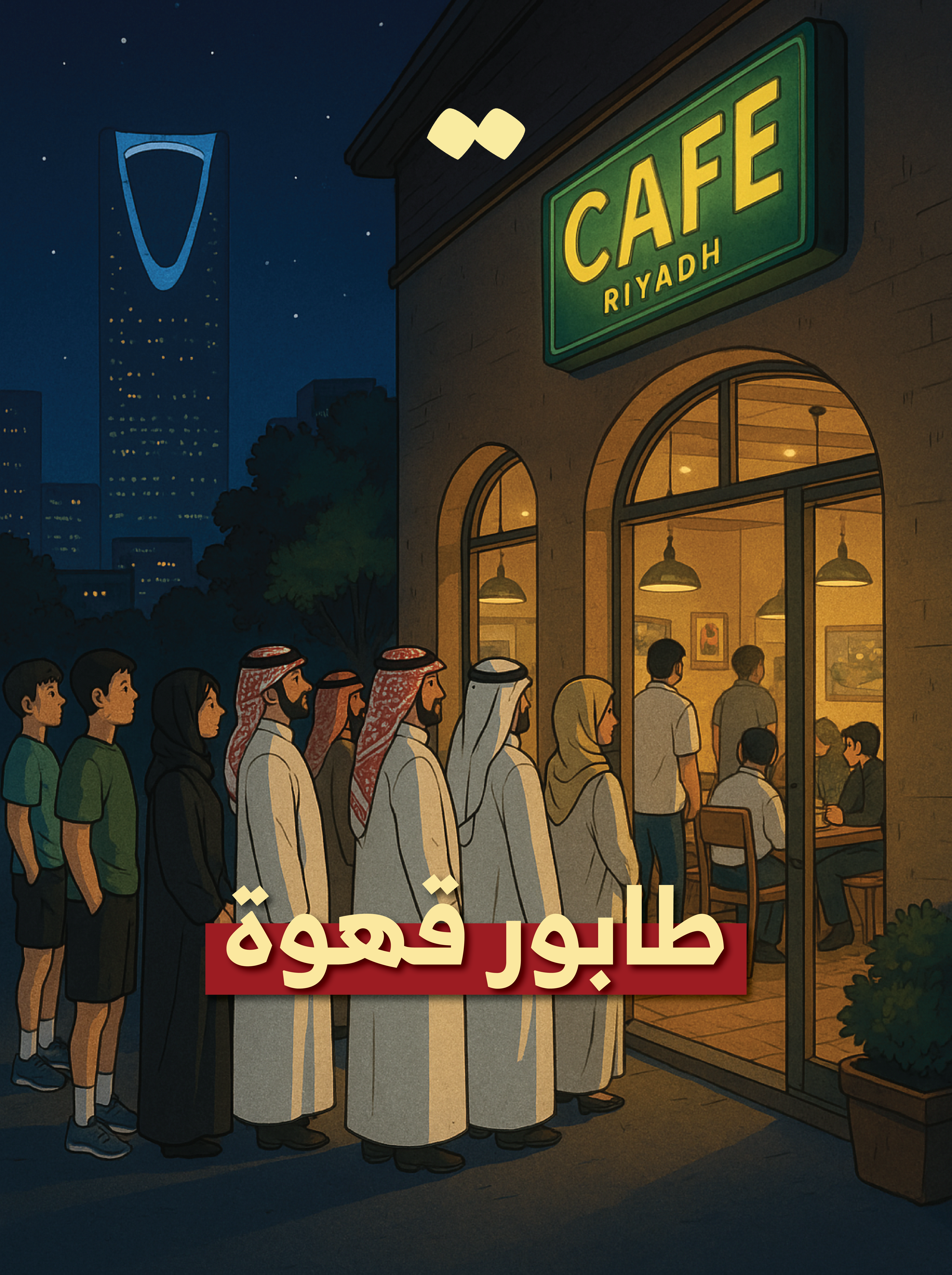 طابور القهوة.. درس تسويقي من الحياة اليومية